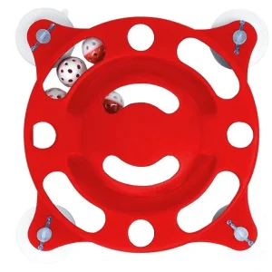 Pet Life ® 'Sticky-Swipe' Interactive Suction Cup Kitty Cat Toy