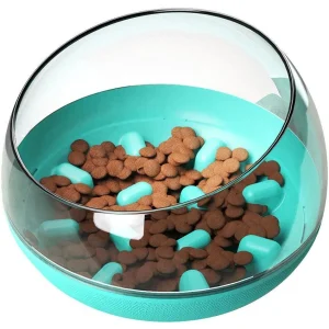 Pet Life ® 'Tumbowl' Slow Feeding Pet Bowl