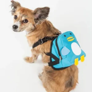 Pet Life 'Waggler Hobbler' Large-Pocketed Animated Fashion Dog Harness Backpack