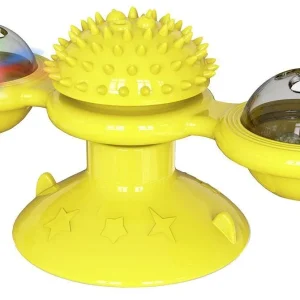 Pet Life ® 'Windmill' Rotating Suction Cup Spinning Cat Toy