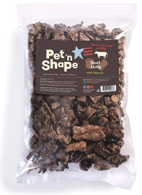 Pet n Shape Beef Lung Dog Treat