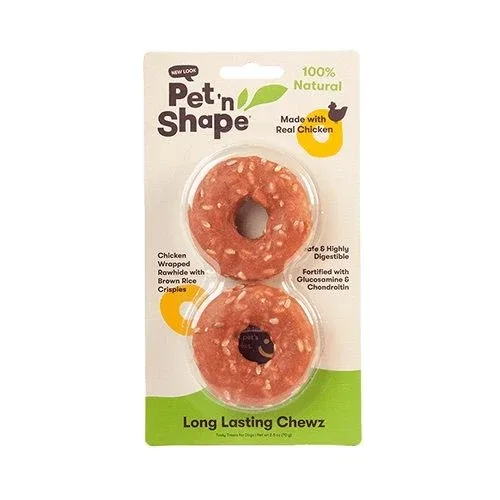 Pet 'n Shape Long Lasting Chewz Rings - Chicken Flavor