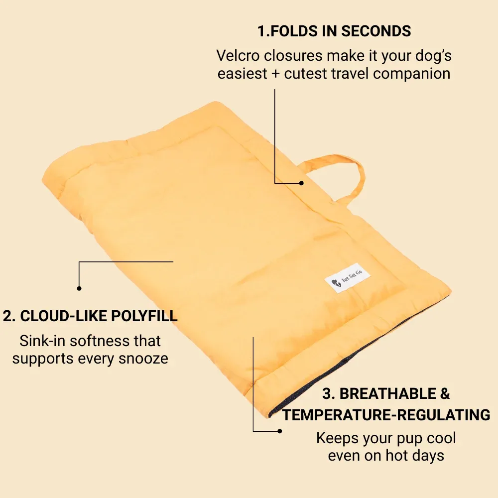 Pet Set Go Coloured Mat for Dogs (Yellow) - Image 2