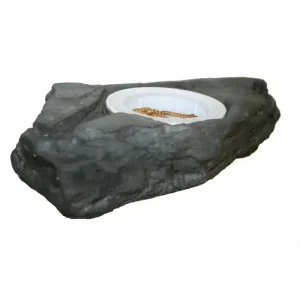 Pet-Tekk Worm Feeder Ledge for Reptiles Habitat Accessory