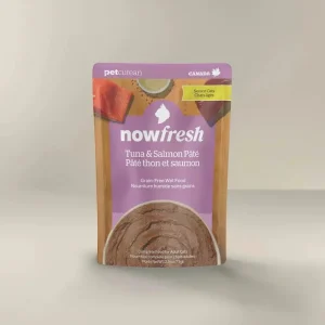 Petcurean Now Fresh Tuna & Salmon Grain Free Senior Wet Cat Food 24ea/2.5 oz