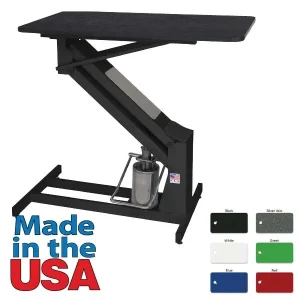 PetLift MasterLift Rotating-Top Hydraulic Dog Grooming Tables