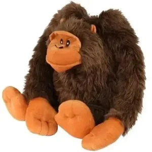 Petlou Gorilla Lou Dog Toy - 33" Plush Fun for Your Pup