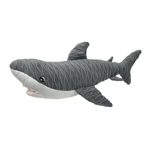 Petlou Groovyz Shark Plush Squeaky Dog Toy – 15"