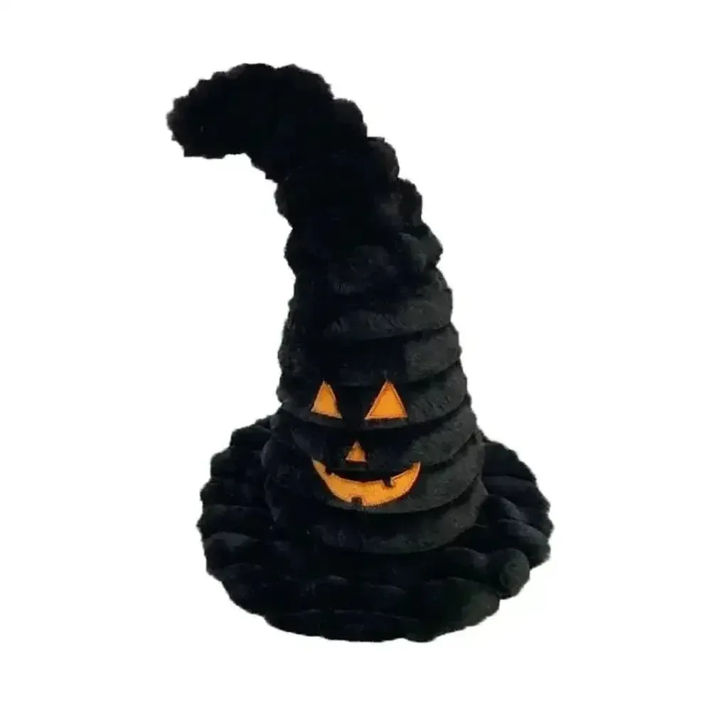 Petlou Halloween Witch Hat Squeaky Plush Dog Toy 15"