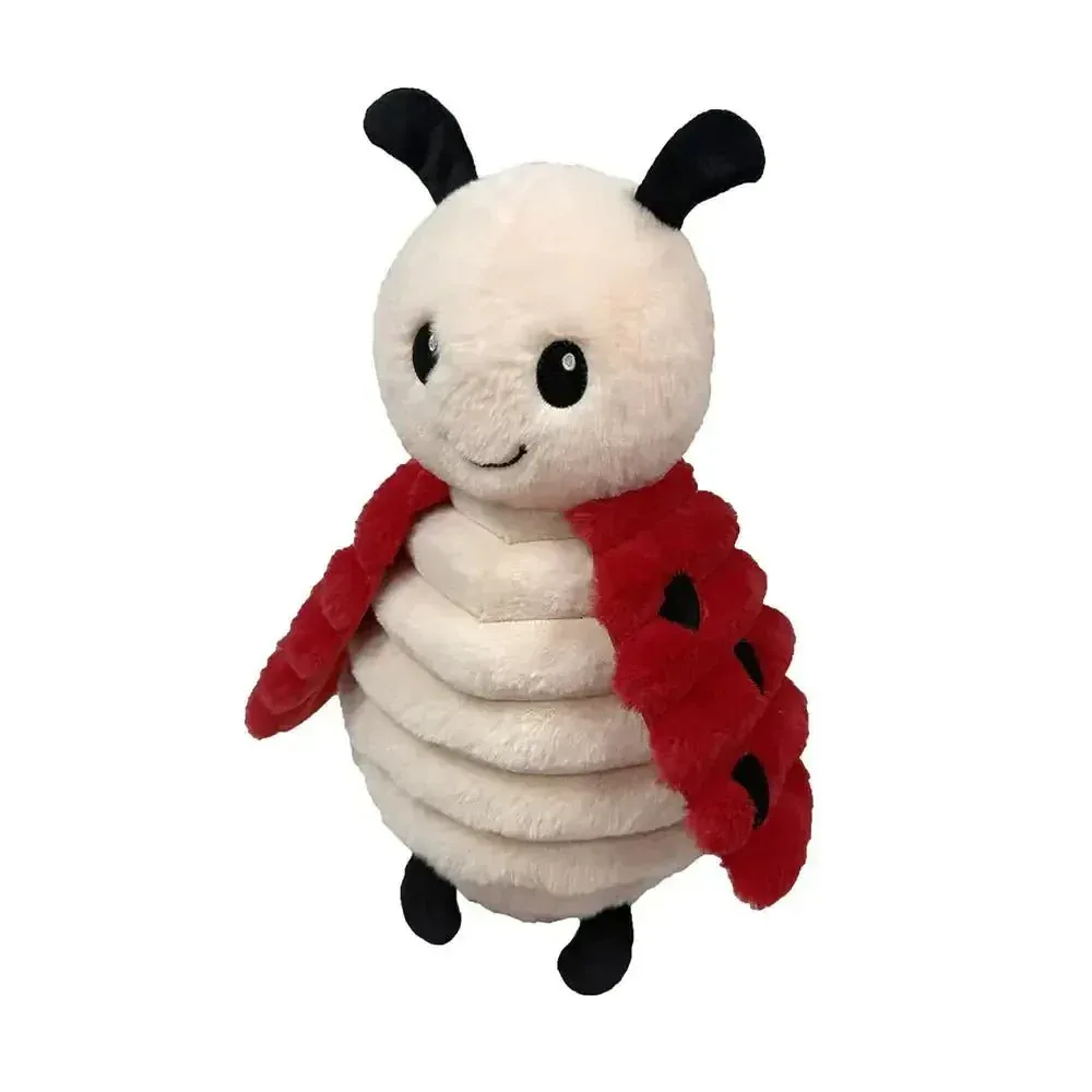Petlou Ladybug Dog Toy - Soft & Cuddly Plush Fun 16"