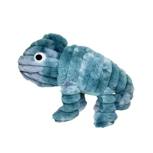Petlou Zoo Friends Chameleon Squeak Dog Plush Toy 16"