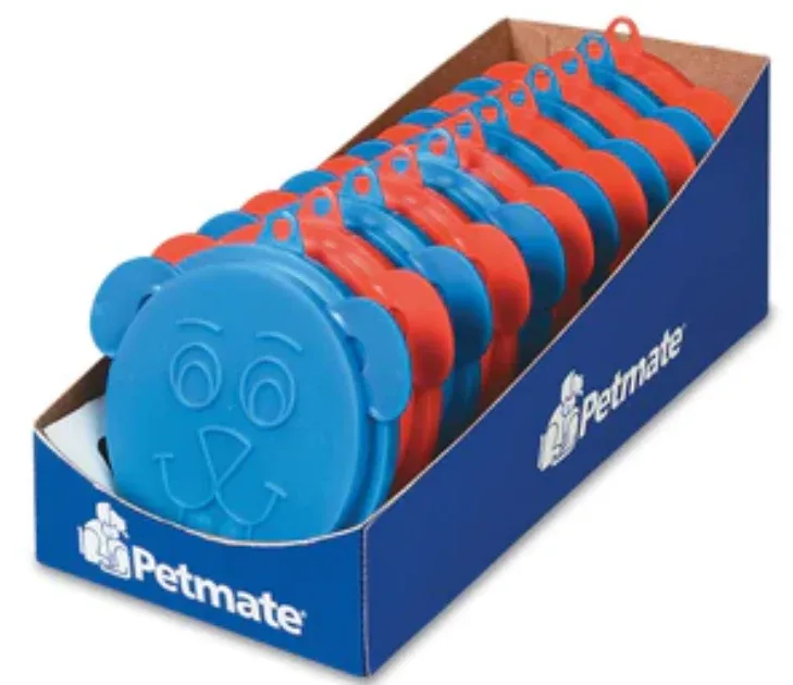 Petmate Pup Top Food Can Topper Assorted - One Size - 12 Pack