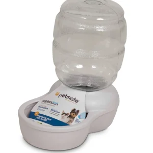 Petmate Replendish Water With Microban Pearl Silver Grey X-Small