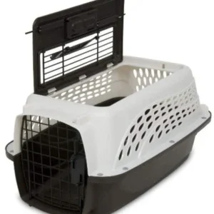 Petmate Two Door Top-Load Kennel White