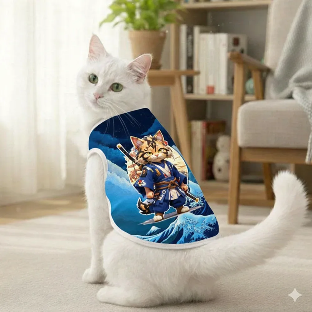 Pets Way Samurai Tshirt for Cats