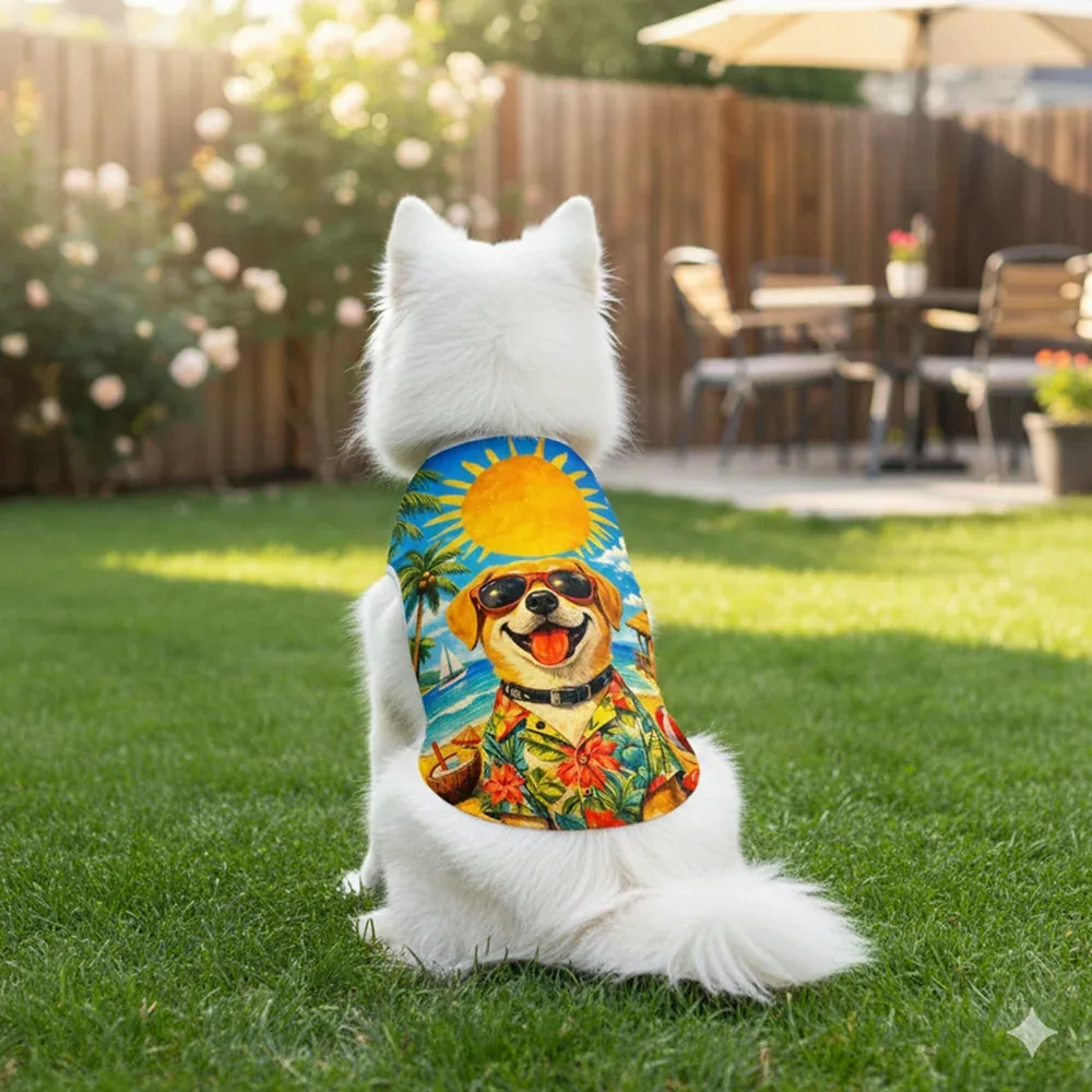 Pets Way Vacation Tshirt for Dogs