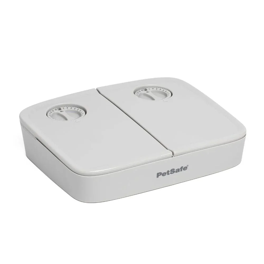 PetSafe 2 Meal Automatic Pet Feeder for Dogs and Cats