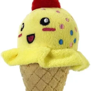 Petsport Tiny Tots Foodies Ice Cream Plush Toy Assorted Colors