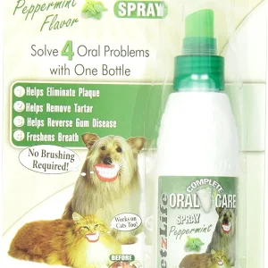 PETZLIFE Oral Care Spray Blister Pack for Dogs and Cats - 4 oz