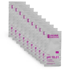 pH 10.01 Calibration Buffer 20 ml (Pack of 10) - Hanna Instruments