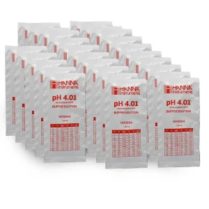 pH 4.01 Calibration Buffer 20 ml (Pack of 25) - Hanna Instruments
