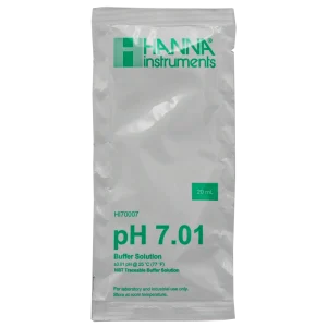 pH 7.01 Calibration Buffer 20 ml (Single Pack) - Hanna Instruments