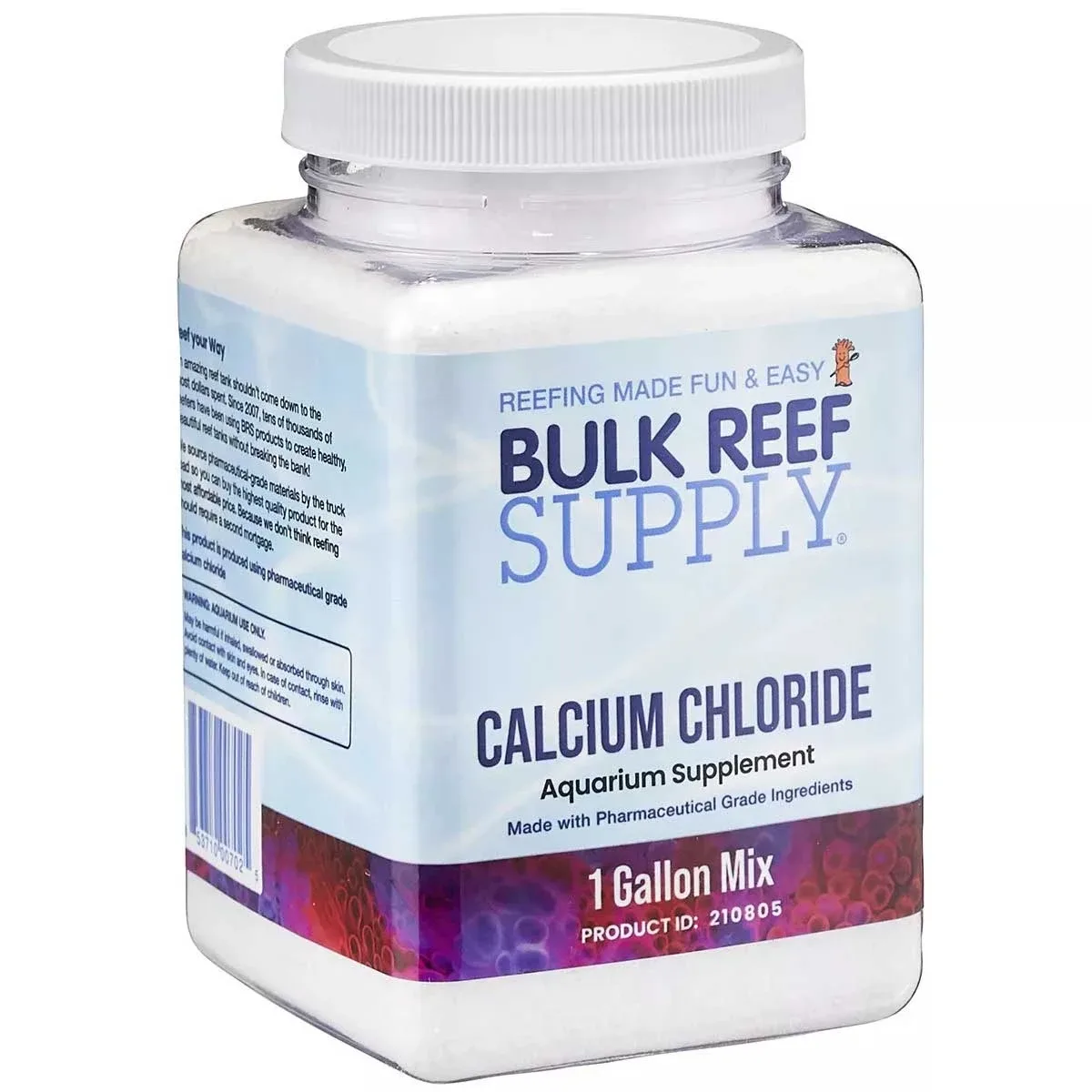 Pharma Calcium Chloride 1-Gallon Mix (Single Use) - Bulk Reef Supply