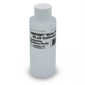 PINPOINT Water Hardness 45 uS Calibration Fluid Freshwater Hardness/Purity - American Marine