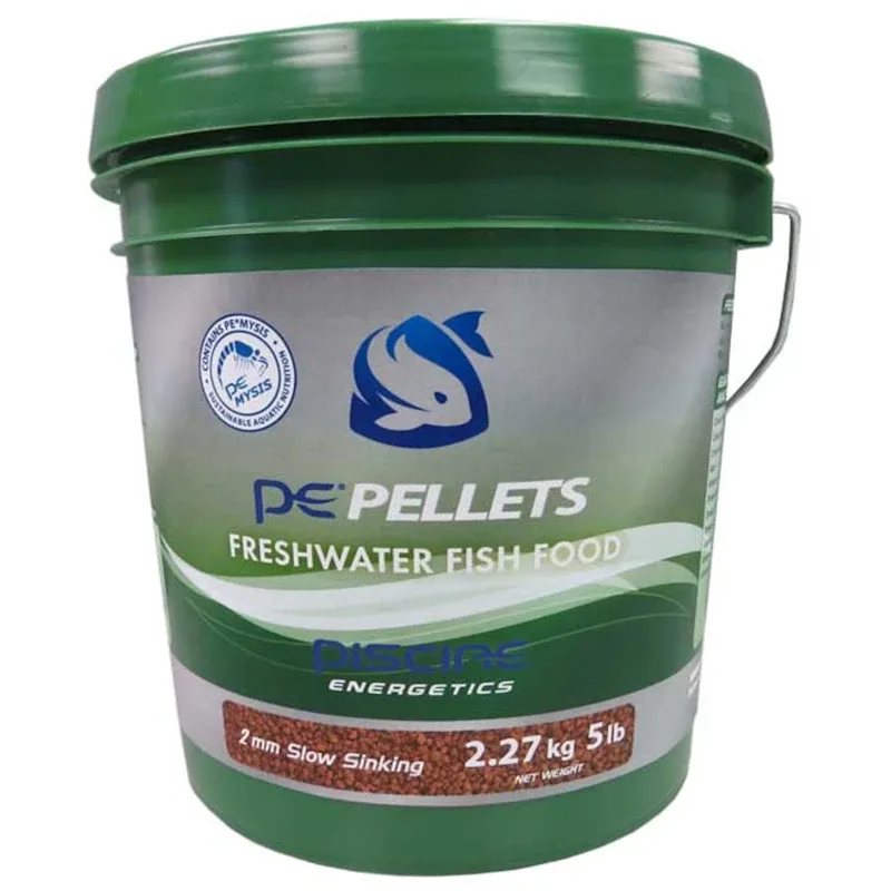 Piscine Energetics Mysis Pellets Freshwater 5 lbs Pail (2mm)