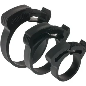 Plastic Hose Clamp, 0.75" - LOT of 10