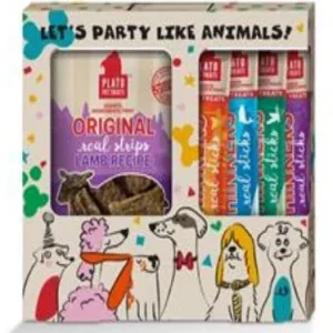 Plato Pet Treats Celebration Gift Box 5ct