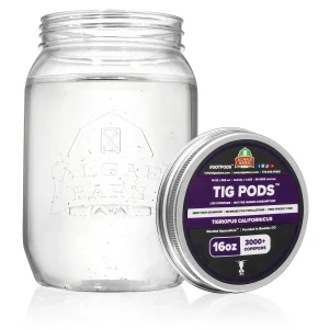 Pods Tig 3000+ (16 oz) Live Copepods (Tigriopus Californicus) - Algae Barn