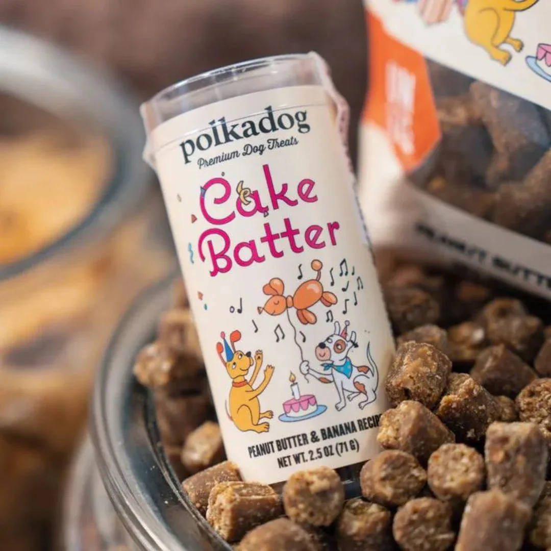 Polka Dog Bakery Dog Cake Batter Nuggets 2.5 oz. Tube - Image 2