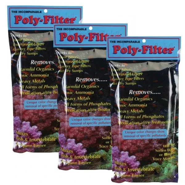 Poly Filter Floss Pad 4 X 8" (Three Pack) Polyfilter - Bio Marine