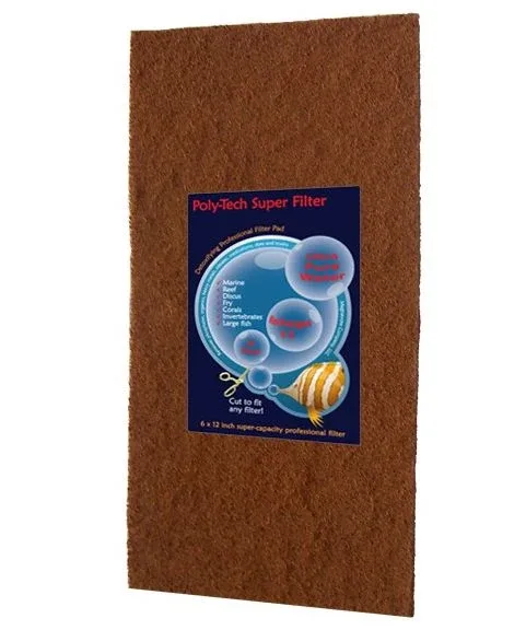 Poly-Tech Super Pro GFO Filter Pad MARINE 6" x 12"