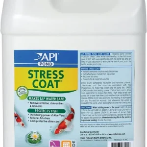 PondCare Stress Coat Plus Fish & Tap Water Conditioner for Ponds