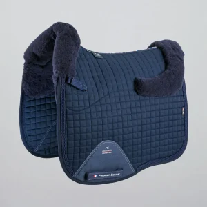 Pony Close Contact Merino Wool Half Lined European Dressage Square Navy/Navy Wool