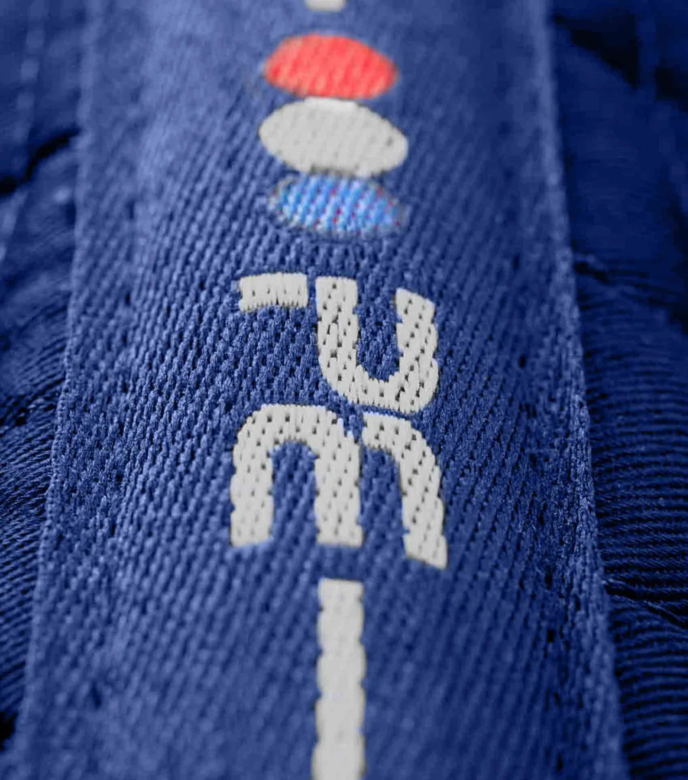 Pony Plain Cotton Dressage Square Royal Blue - Image 2