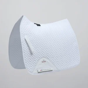 Pony Plain Cotton Dressage Square White