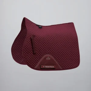 Pony Plain Cotton GP/Jump Square Burgundy