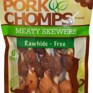 Pork Chomps Premium Nutri Chomps Meaty Skewers