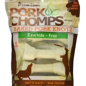 Pork Chomps Premium Pork Knotz - Baked