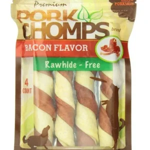 Pork Chomps Premium Pork Twistz - Bacon