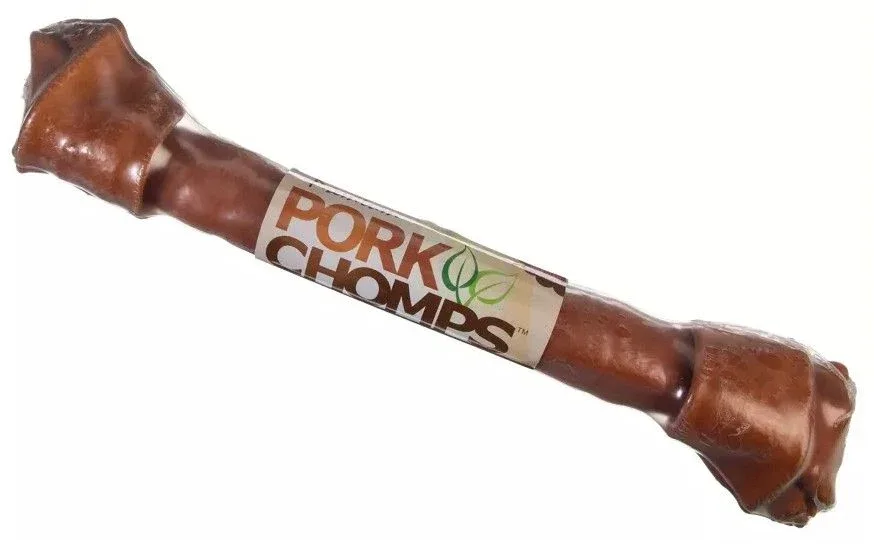 Pork Chomps Roasted Knot Bone 20 Inch Dog Chew
