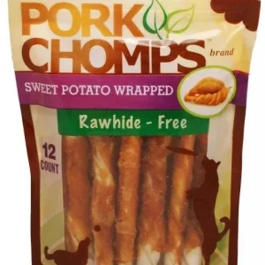 Pork Chomps Sweet Potato Mini Twist Treat