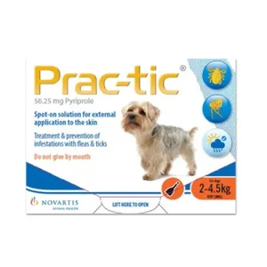 Prac-Tic Spot On for Dogs | Novartis prac-tic Spot On