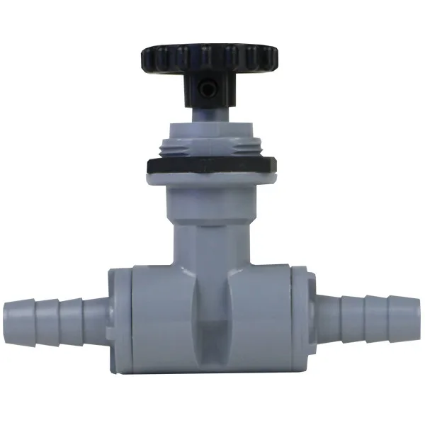 Precision Needle Valve with 3/8" Barb Fittings