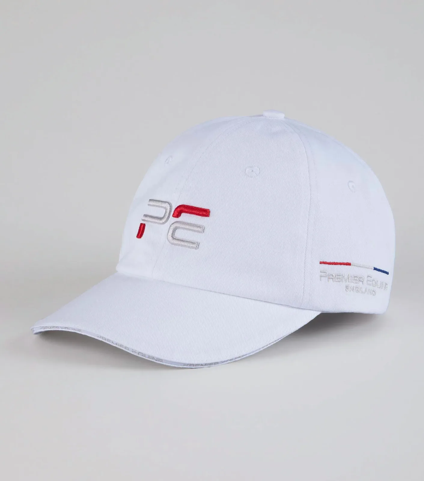 Premier Equine Mens Baseball Cap White