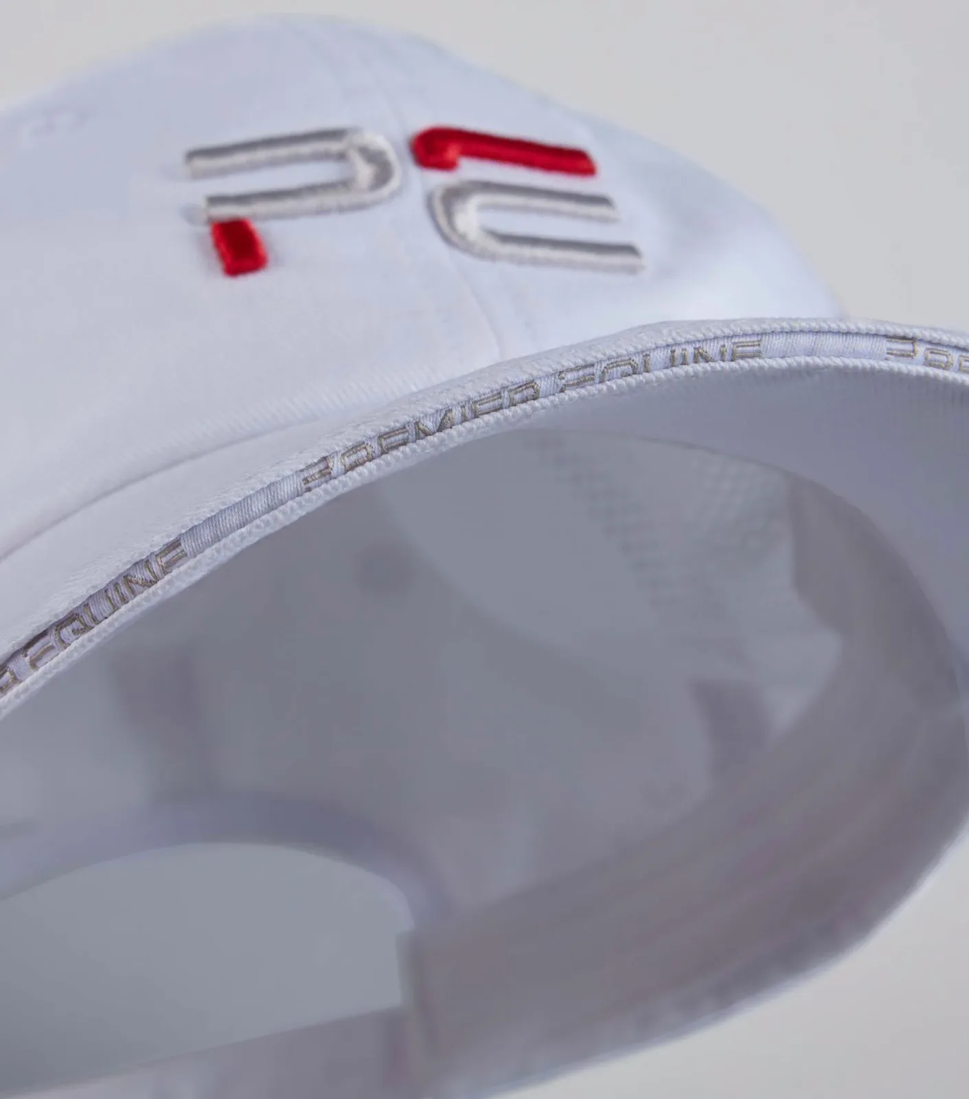 Premier Equine Mens Baseball Cap White - Image 2