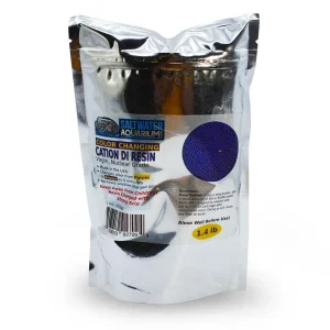Premium CATION Charged Bulk Deionization Resin (Color Changing) RODI (1.4 lbs) Refill Bag | Made in the USA Virgin Nuclear Grade - SaltwaterAquarium